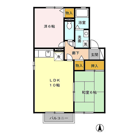 タウンホーム楓葵の間取り