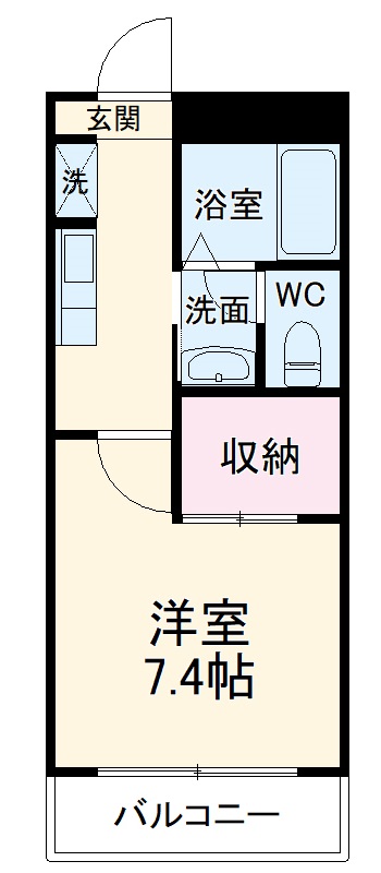 セゾン・サンティールの間取り