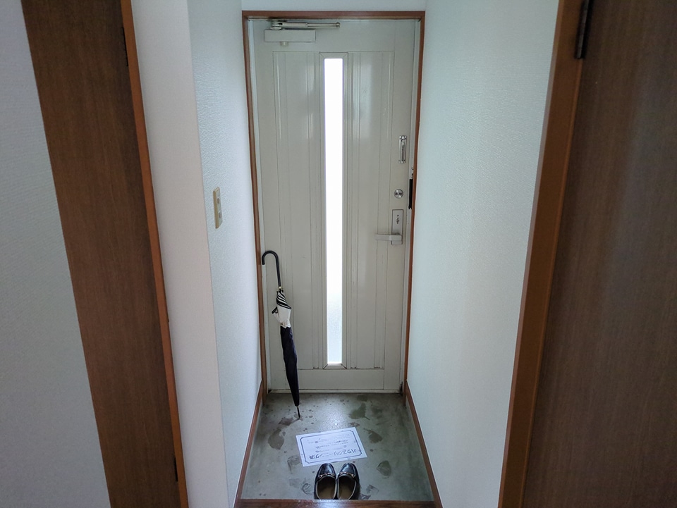 8/27 玄関