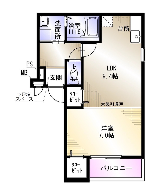 リバーサイドレジデンスの間取り