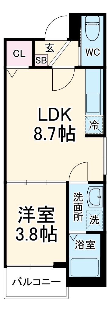 F asecia Sparteの間取り