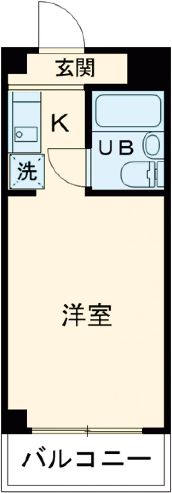 プラザ210YANOKUCHIの間取り