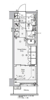 PREMIUM CUBE 大森 TROISの間取り