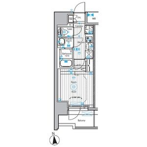 メイクスアート上前津Ⅵの間取り