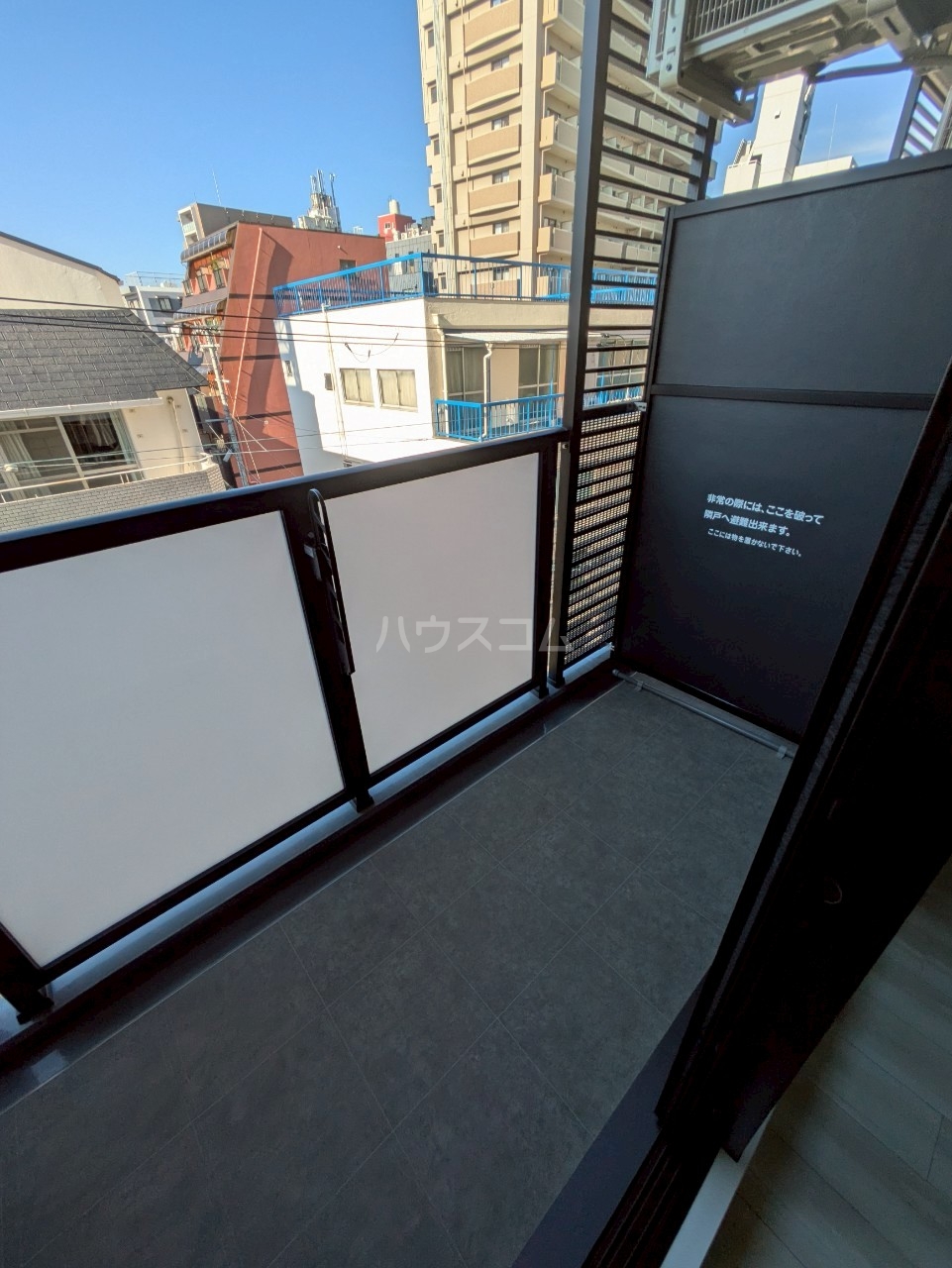 12/24 バルコニー