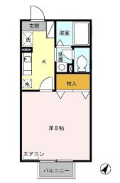 セジュール雅の間取り