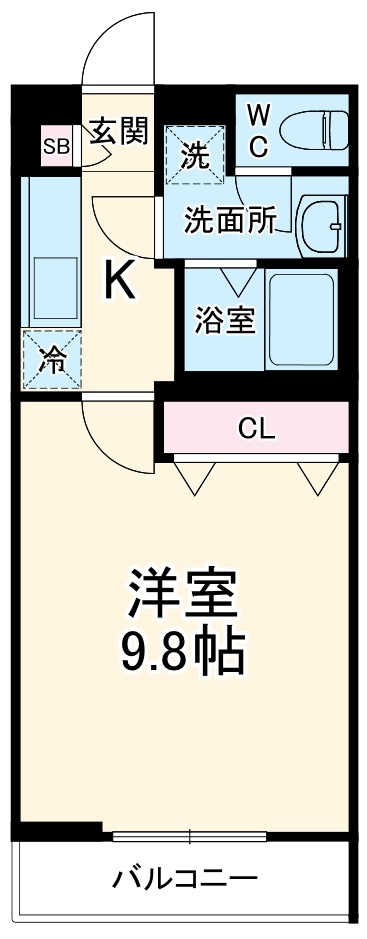 リブリ・ゆうやⅤの間取り