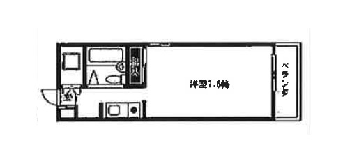 第6スカイビルの間取り