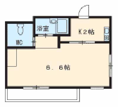 ジョアメゾン神里の間取り