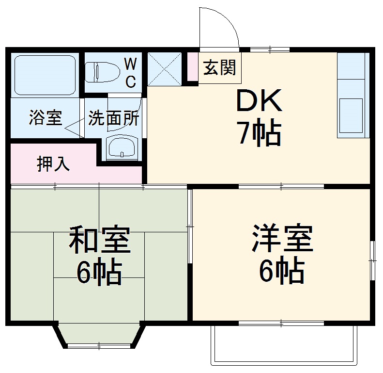 プリティ・シャトルの間取り