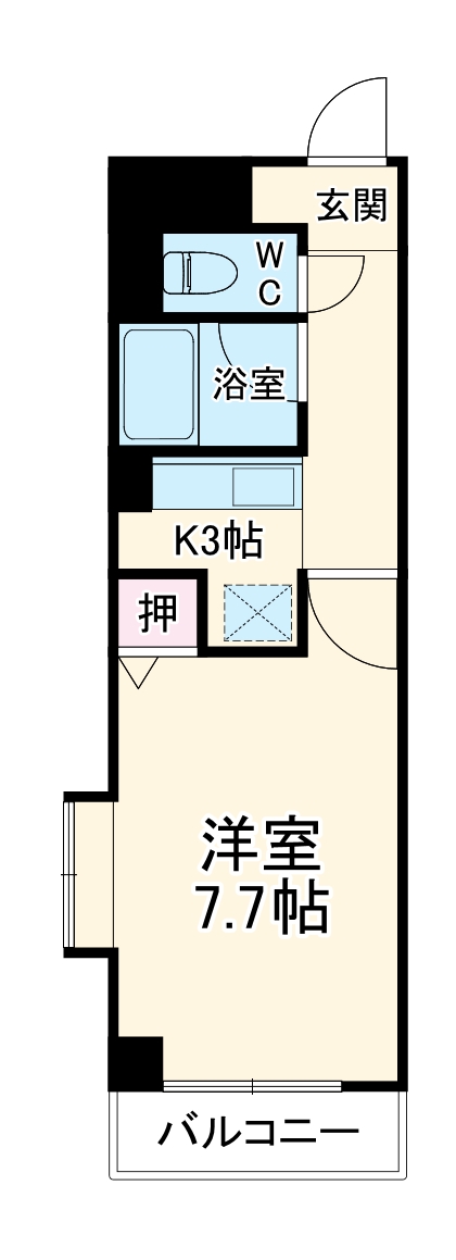 YHOスクエアの間取り