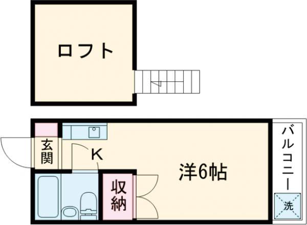 エルピア荻窪・107号室の間取り