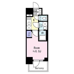 エスリード弁天町NORTH RESIDENCEの間取り