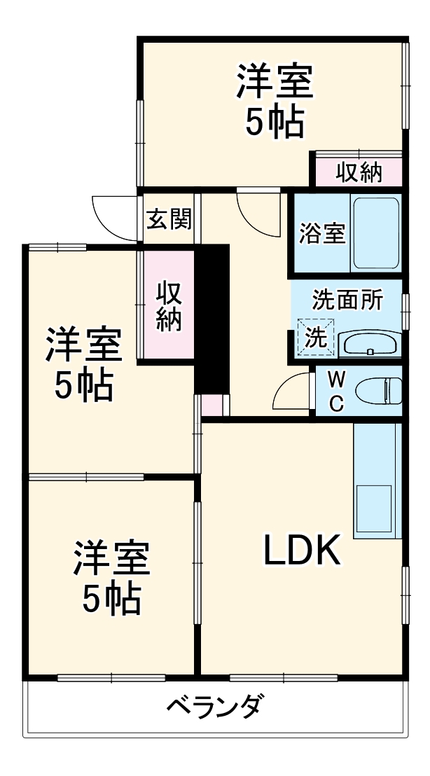ハイツファインの間取り