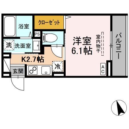 Asset-Court柴崎町の間取り