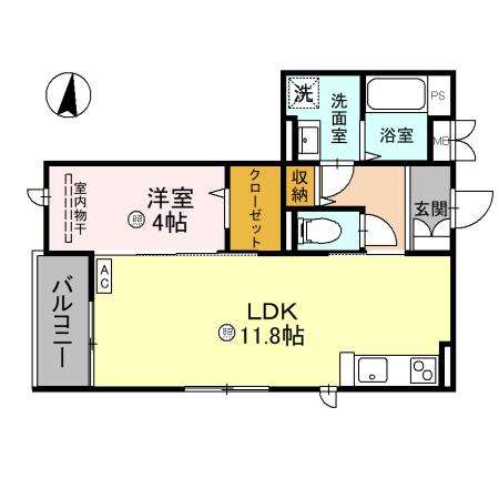 DHCR川口芝下の間取り