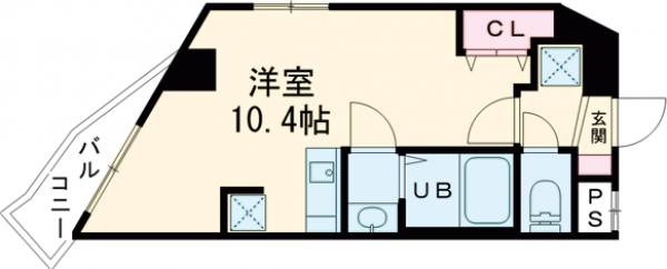 Parc奥浅草・503号室の間取り