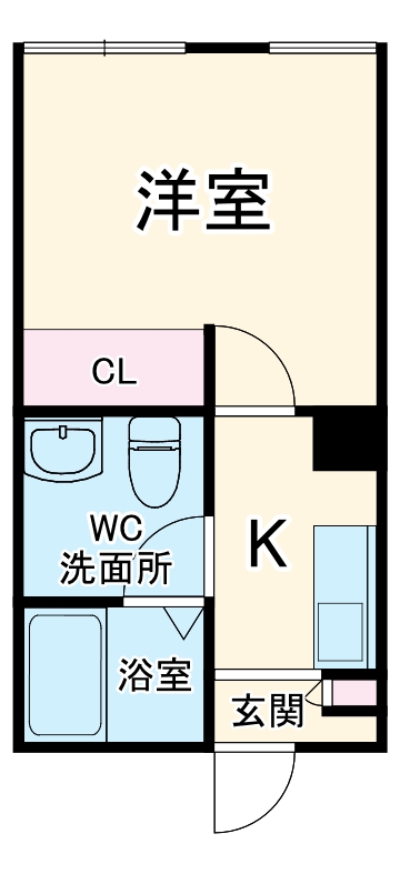 ＫＯＭＡ上尾五番町・101号室の間取り