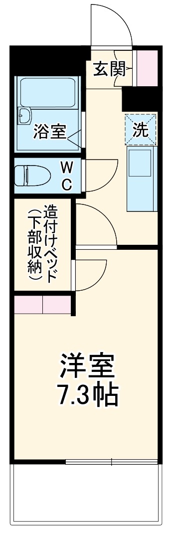 レオパレス五井南の間取り