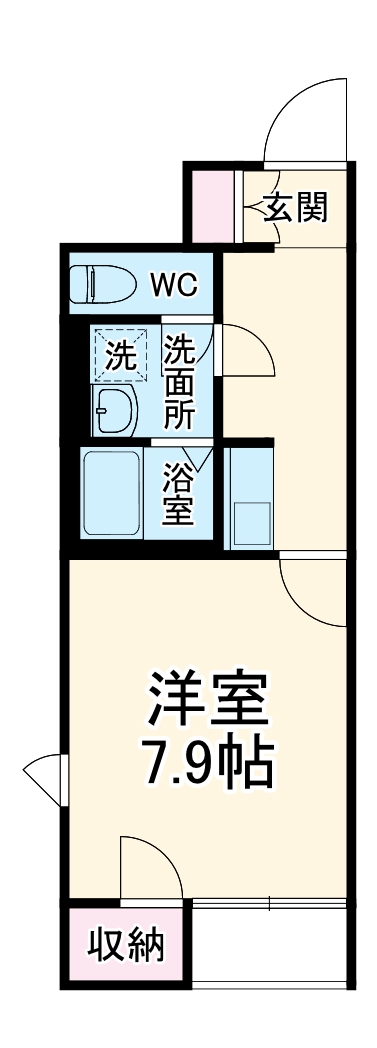 レオネクストチェリーガーデンの間取り