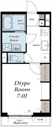 リブリ・井土ヶ谷の間取り