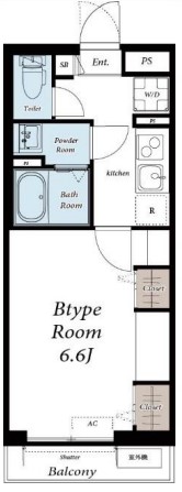 リブリ・井土ヶ谷の間取り