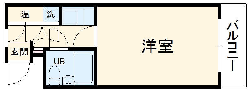 マンションステップの間取り