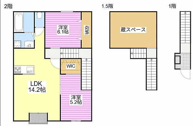 メゾンT・Sの間取り