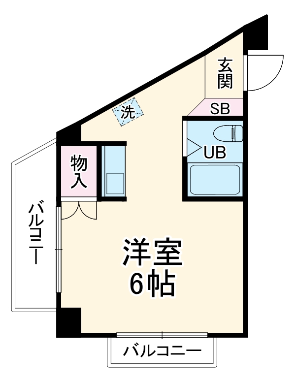 ドールハウスの間取り