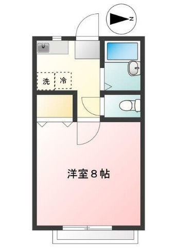 コーポセントポーリアの間取り