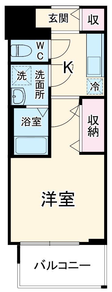 ファーストフィオーレグランフォートの間取り