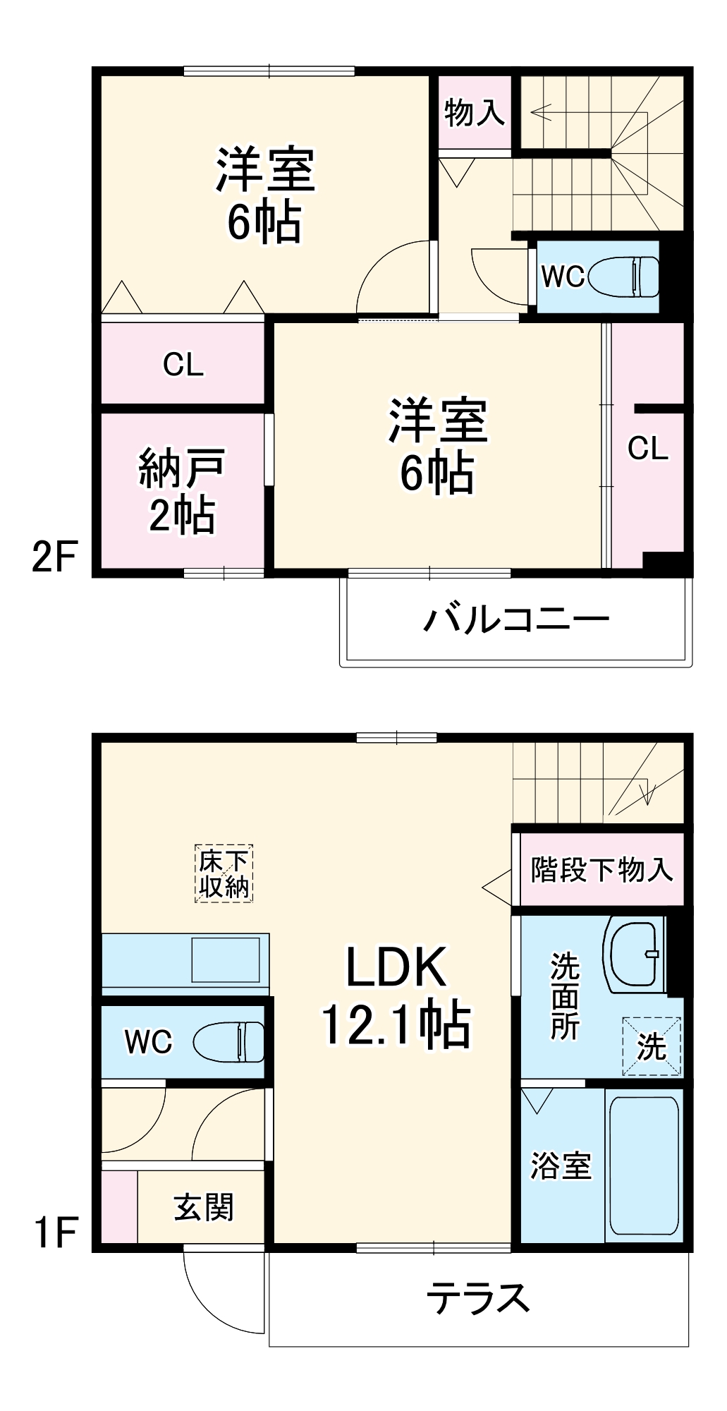スリジェ元町の間取り