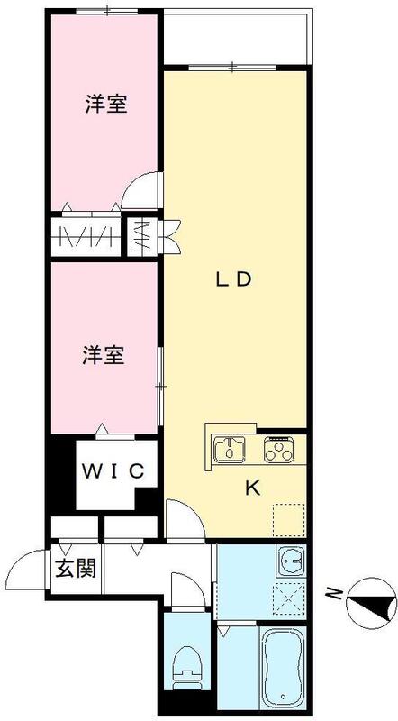 ハーモニー多摩平の間取り