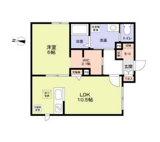 プレジオ明大前・101号室の間取り