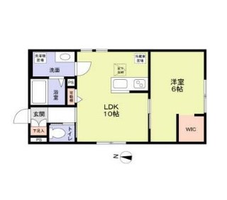 プレジオ明大前・102号室の間取り