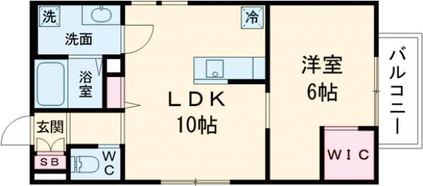 プレジオ明大前の間取り