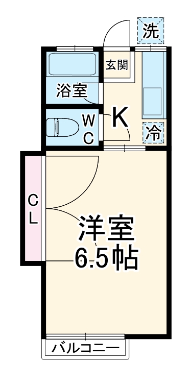 小山ハイツⅠの間取り