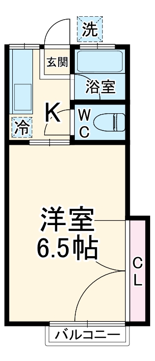 小山ハイツⅠの間取り