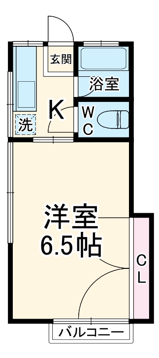 小山ハイツⅠの間取り