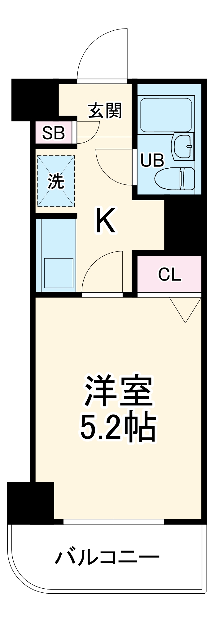 ジョイテル矢部の間取り
