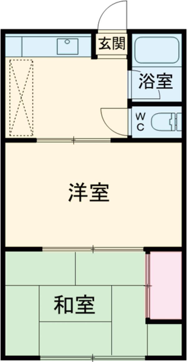 なかじまハイツの間取り