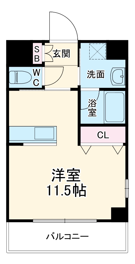 アルトベルク横浜の間取り