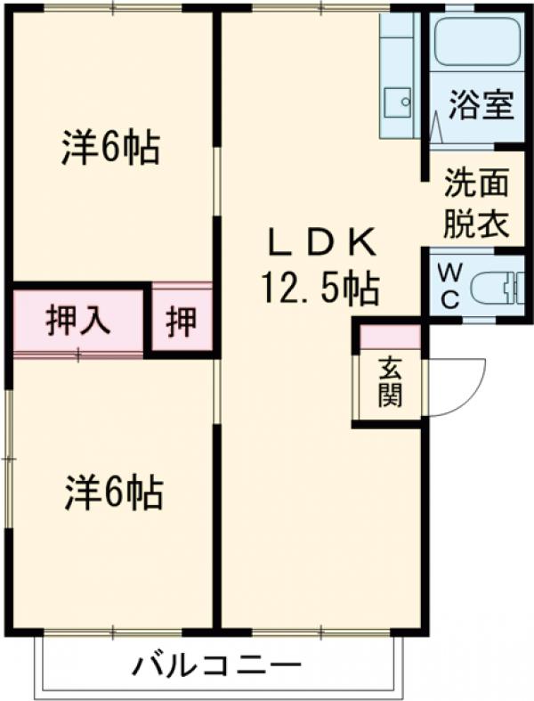サンライフ本町田の間取り