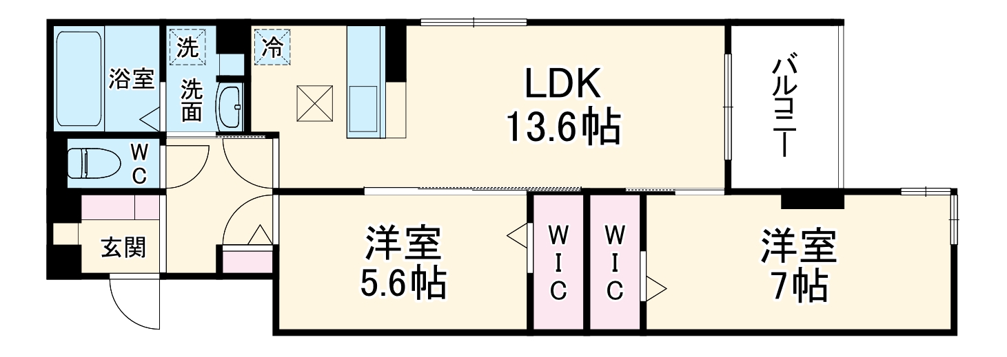 グランカメリアの間取り