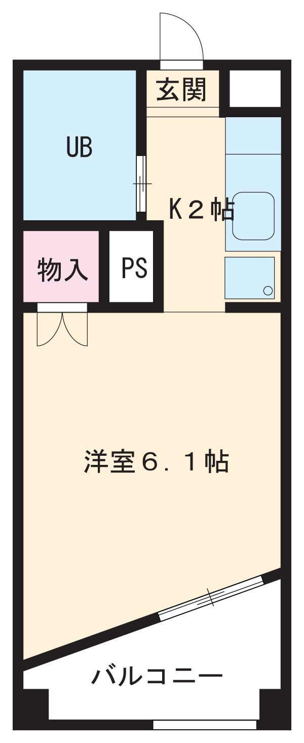 ピア向が丘の間取り