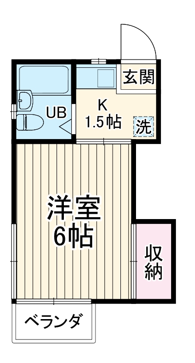 ボーテ日吉PartⅡの間取り