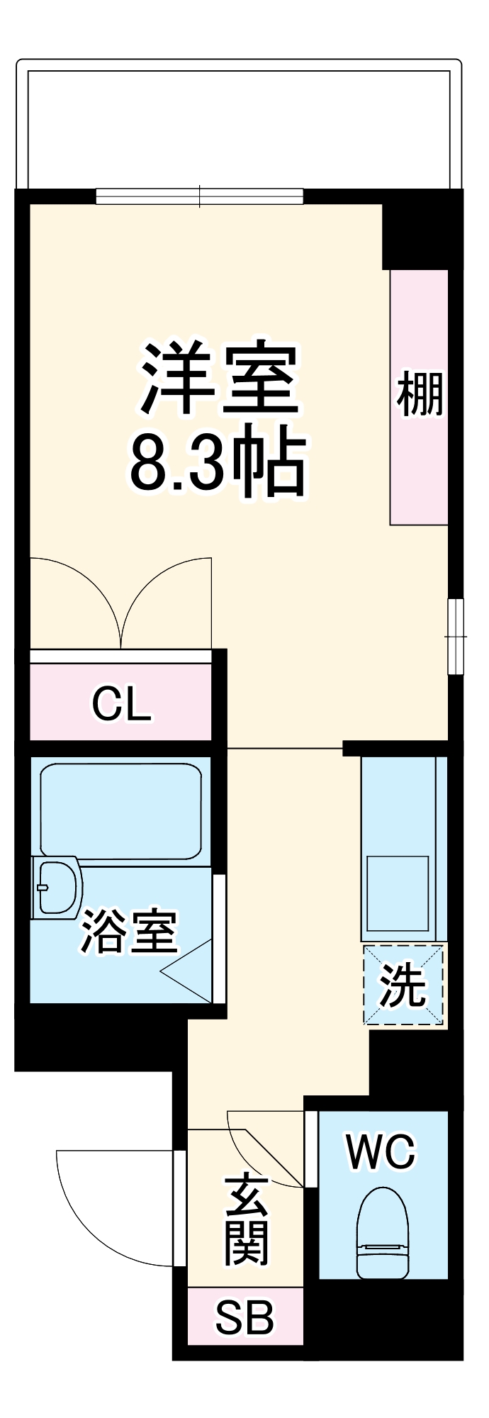 SK天六の間取り