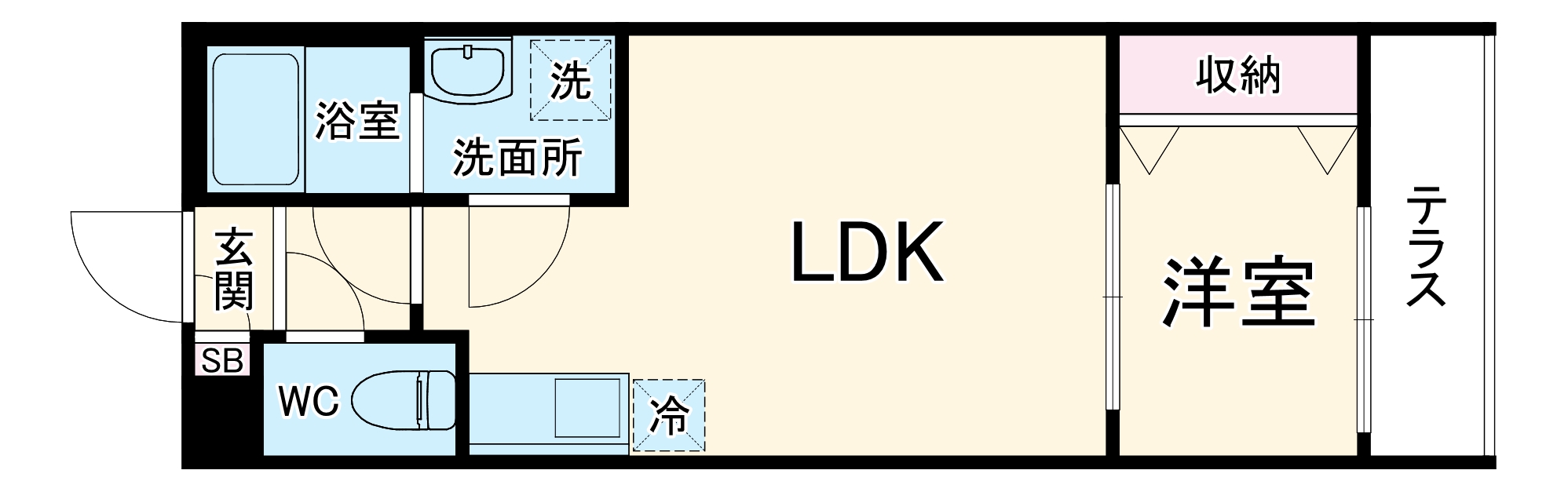 ルナモンド八千代台の間取り