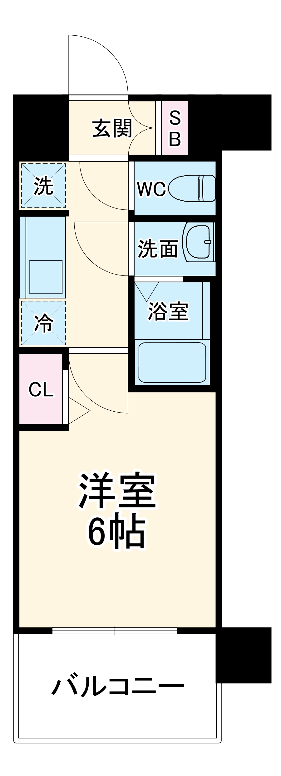 プレサンス尾張一宮ジュレアの間取り