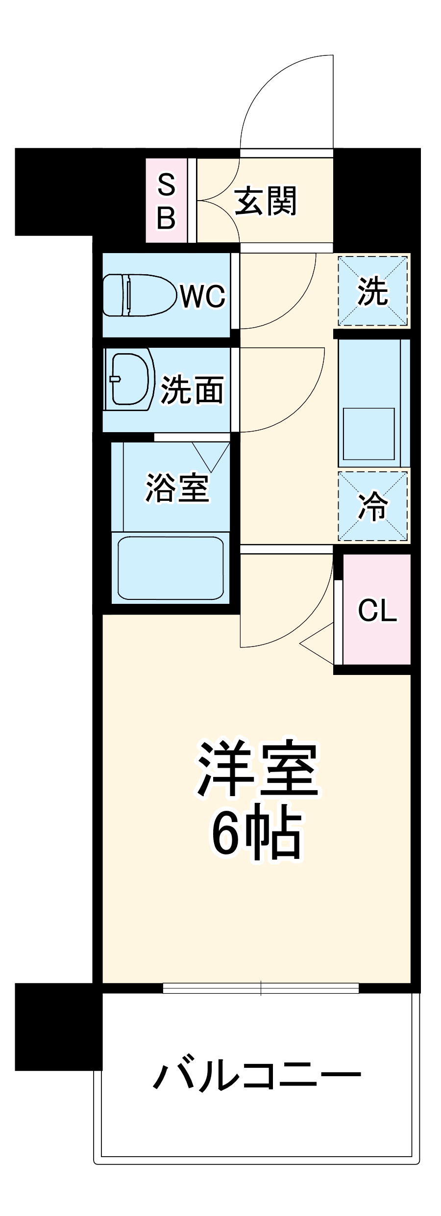 プレサンス尾張一宮ジュレアの間取り